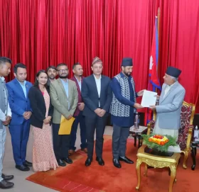 आममाफीको विषयमा रास्वपाद्वारा राष्ट्रपति पौडेललको ध्यानाकर्षण