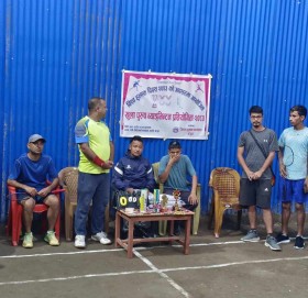 विश्व हुलाक दिवसको अवसरमा खुला ब्याडमिन्टन प्रतियोगिता