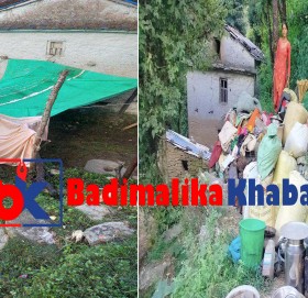 खप्तड छेडेदहका भुकम्प पिडित ३ सय बढि परिवारको बास खुल्ला चौरमा