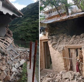 भुकम्पका कारण खप्तड छेडेदहमा ३ हजार बढी घर चर्कीए, २ सय ८६ घर पूर्णरुपमा क्षति