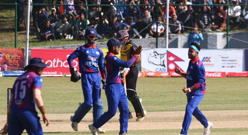 मलेसियालाई हराउँदै नेपाल टी-२० विश्वकप छनोटको सेमिफाइनलमा