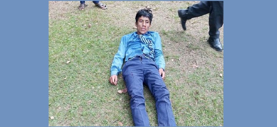 भूकम्पबाट बच्न भन्दै हामफाल्दा विद्यार्थी घाइते