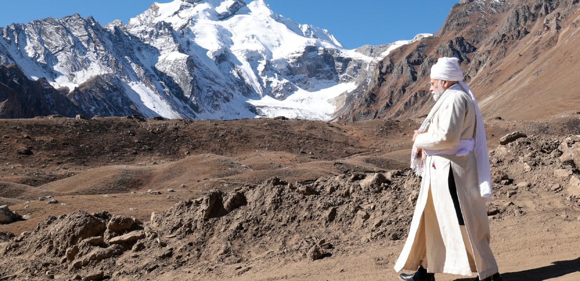 नेपाली भूमि कालापानी क्षेत्रमा भारतीय प्रधानमन्त्री मोदी