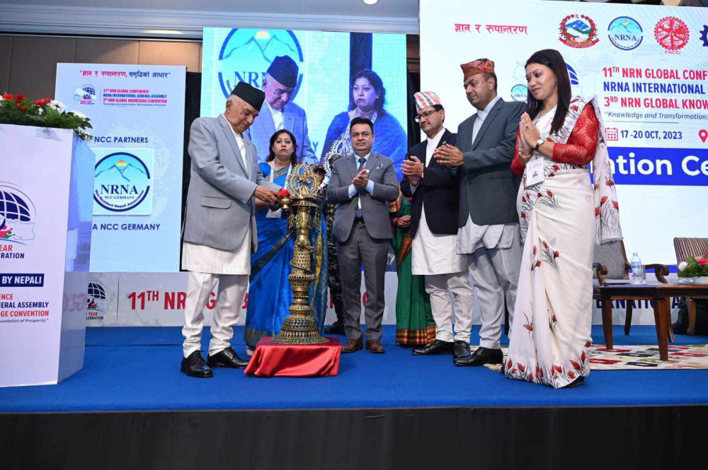 समृद्धिको आकांक्षा पूरा गर्न गैरआवासीय नेपालीको भूमिका महत्त्वपूर्ण : राष्ट्रपति पौडेल