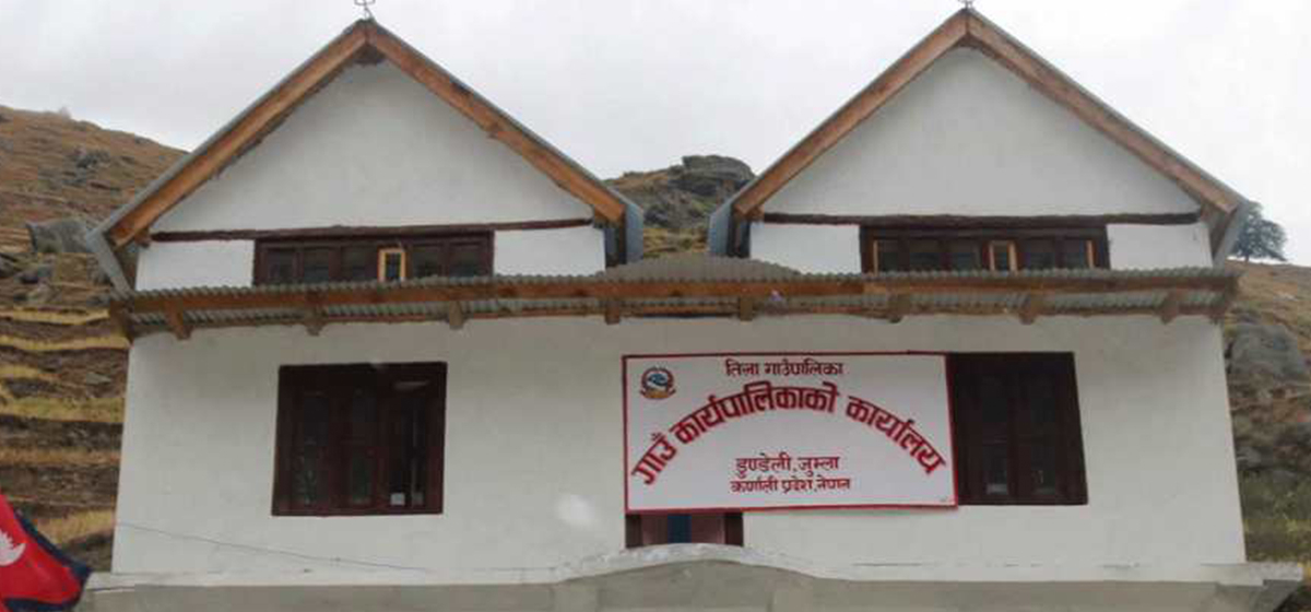 जुम्लाकाे तिला गाउँपालिकामा घर बनाउँदा नक्सा पास अनिवार्य