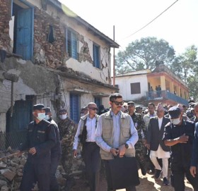 राष्ट्रपति पौडेल जाजरकोटमा