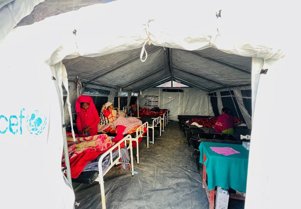 रामीडाँडा भूकम्प असर : त्रिपालमुनि एक हजार ७६ सुत्केरी