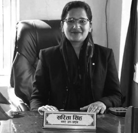 भूकम्पमा परी नलगाढ नगरपालिकाकी उपप्रमुख सिंहको मृत्यु