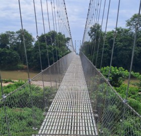 हेल्भेटासको प्राविधिक सहयोगमा बाजुरामा १४० झोलुङ्गे पुल निर्माण