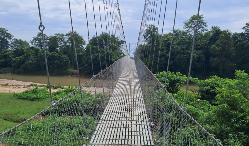 हेल्भेटासको प्राविधिक सहयोगमा बाजुरामा १४० झोलुङ्गे पुल निर्माण