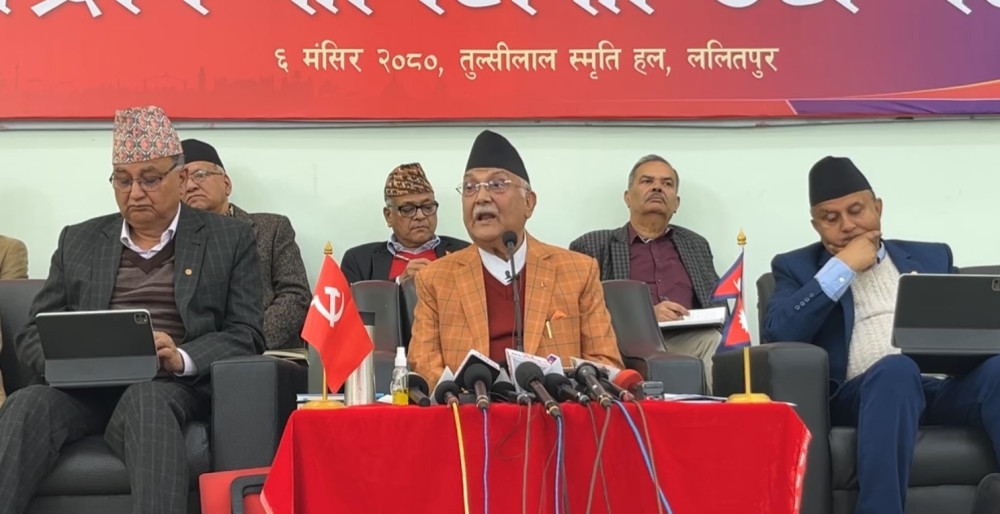 ओलीले भने– आन्दोलनको आवश्यकता महसुस भएको छ