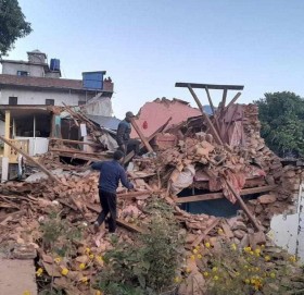 भूकम्पका कारण करिब एक करोड ९० लाखका पशुपन्छीको क्षति