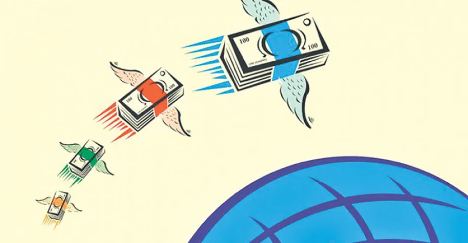 एक महिनामै भित्रियो १ खर्ब ६५ अर्ब रेमिट्यान्स