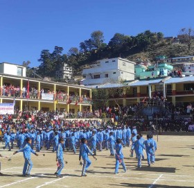 बडिमालिकामा चौथो नगर स्तरिय राष्ट्रपति रनिङ शिल्ड प्रतियोगीता सुरु