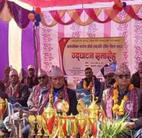 खप्तड छेडेदह गाउँपालिका स्तरिय चौथो राष्ट्रपति रनिङ शिल्ड प्रतियोगिता सुरु