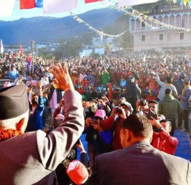 एमालेको ‘झुलाघाट–चिवाभञ्ज्याङ यात्रा’ आज कर्णाली प्रदेश प्रवेश गर्दै