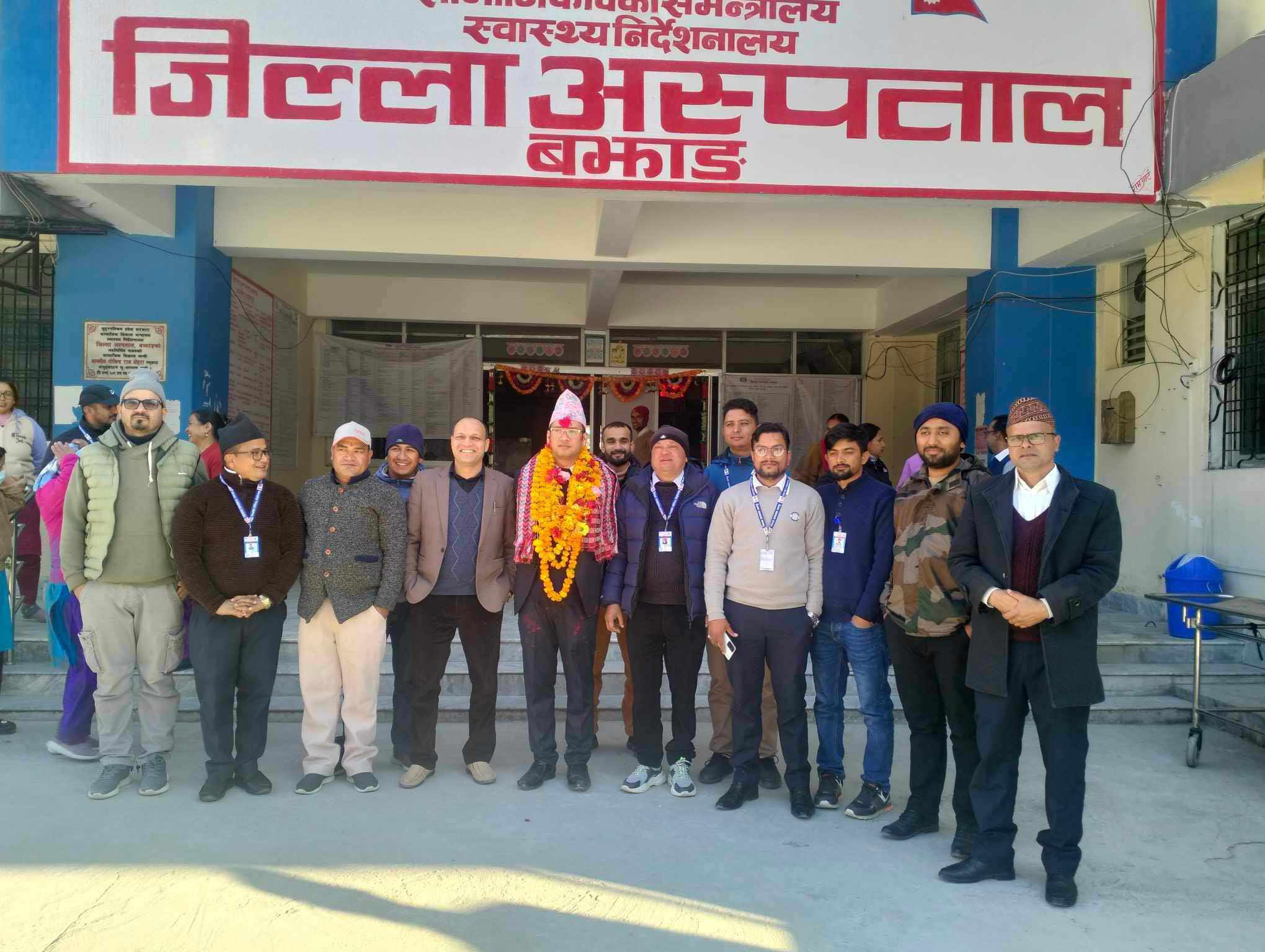 जिल्ला अस्पताल बझाङमा नाक,कान,घाँटी रोगको विषेशज्ञ सेवा सुरु