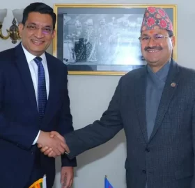 परराष्ट्रमन्त्री साउद र श्रीलंकाका विदेशमन्त्रीबीच भेटवार्ता