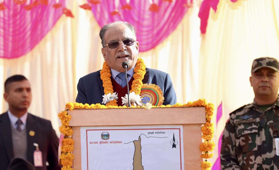 गठबन्धन झनै बलियो भएको छ, पाँचै वर्ष जान्छ : प्रधानमन्त्री प्रचण्ड