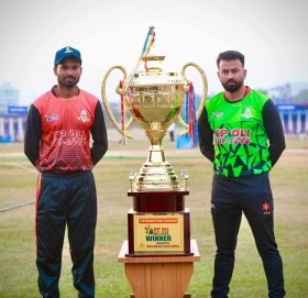 आर्मीविरुद्ध शानदार जित निकाल्दै मधेशले जित्यो उपाधि