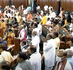 भारतको लोकसभाबाट ३० सांसद निलम्बित