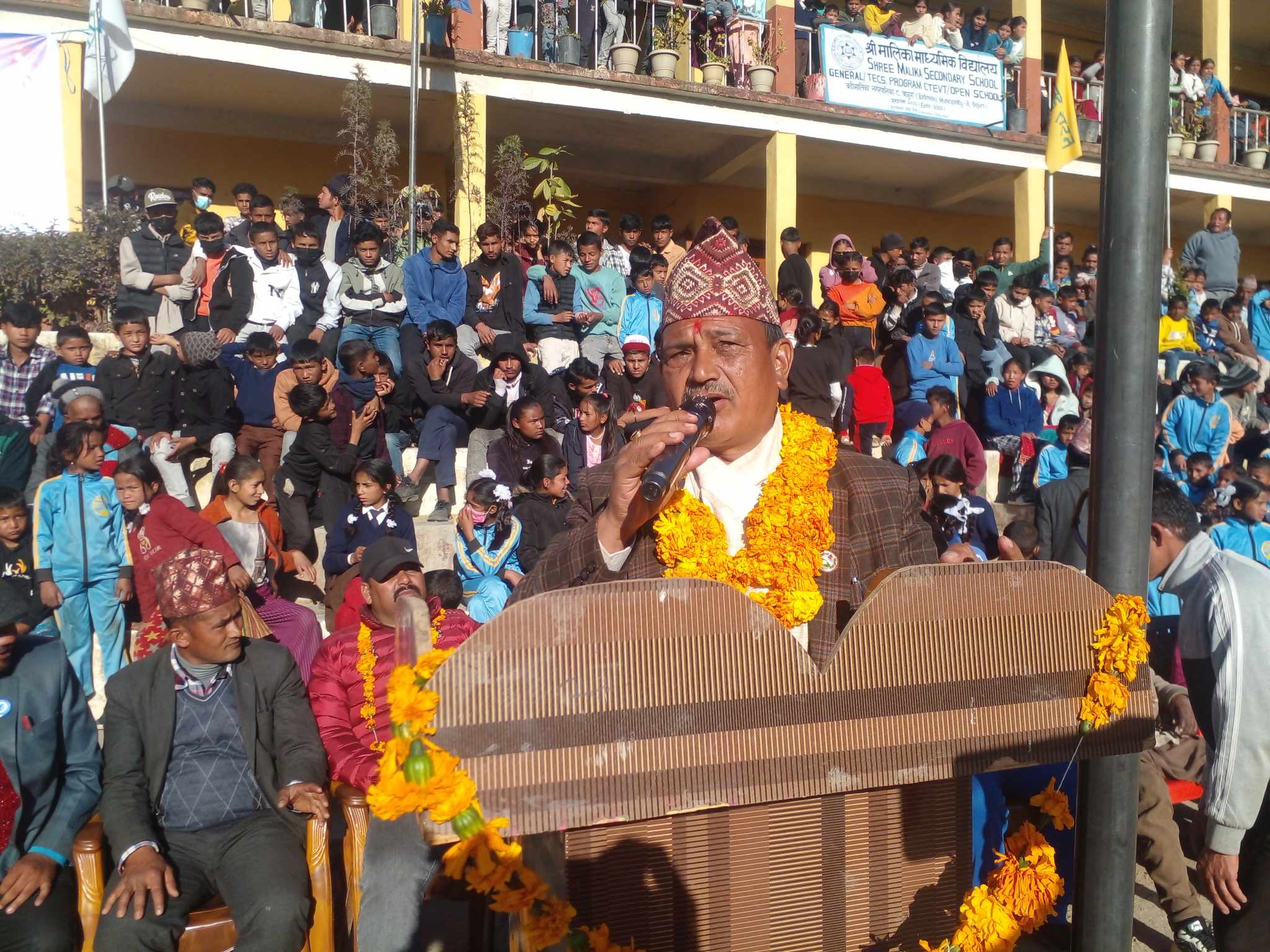 गाउँ गाउँमा विकास पुर्याएका छौं तर विकास देख्न नसक्नेहरु धमिँलो पानीमा माछा मार्न खोज्दै छन- सांसद शाही