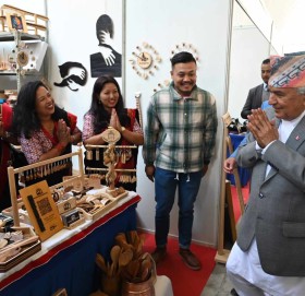 हस्तकला व्यवसायको प्रवर्द्धनको लागि सरकार थप पहल आवश्यक छ: राष्ट्रपति पौडेल