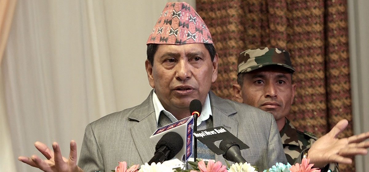 मन्त्रालयको संख्या घटाउनु पर्छ की जस्तो लागेको छ: गृहमन्त्री श्रेष्ठ