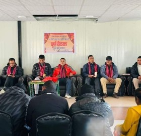 प्रेस चौतारी नेपाल बाजुराको पूर्ण बैठक मार्तडीमा सम्पन्न