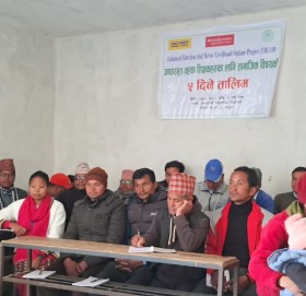 शैक्षिक गुणस्तर सुधार गर्न गौमुलका शिक्षकलाई विषयगत क्षमता विकास तालिम