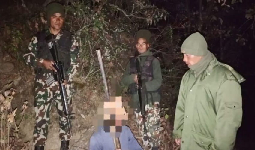 खप्तड राष्ट्रिय निकुञ्ज क्षेत्रमा बन्दुकसहित एक जना पक्राउ