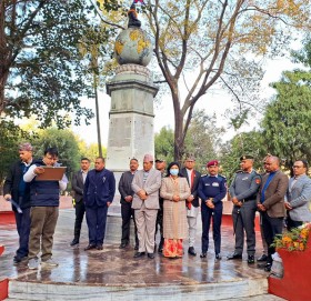 भूकम्पको क्षति रोक्न हातेमालो गरौं : गृहमन्त्री श्रेष्ठ