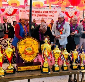 बुढीगंगा नगरपालिका स्तरिय चाैथाे राष्ट्रपति रनिङ शिल्ड प्रतियोगिता सुरु