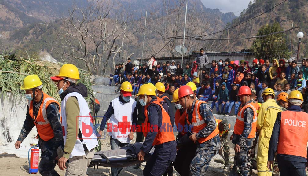 बाजुरामा पनि मनाइयो २६ औँ भूकम्प सुरक्षा दिवस