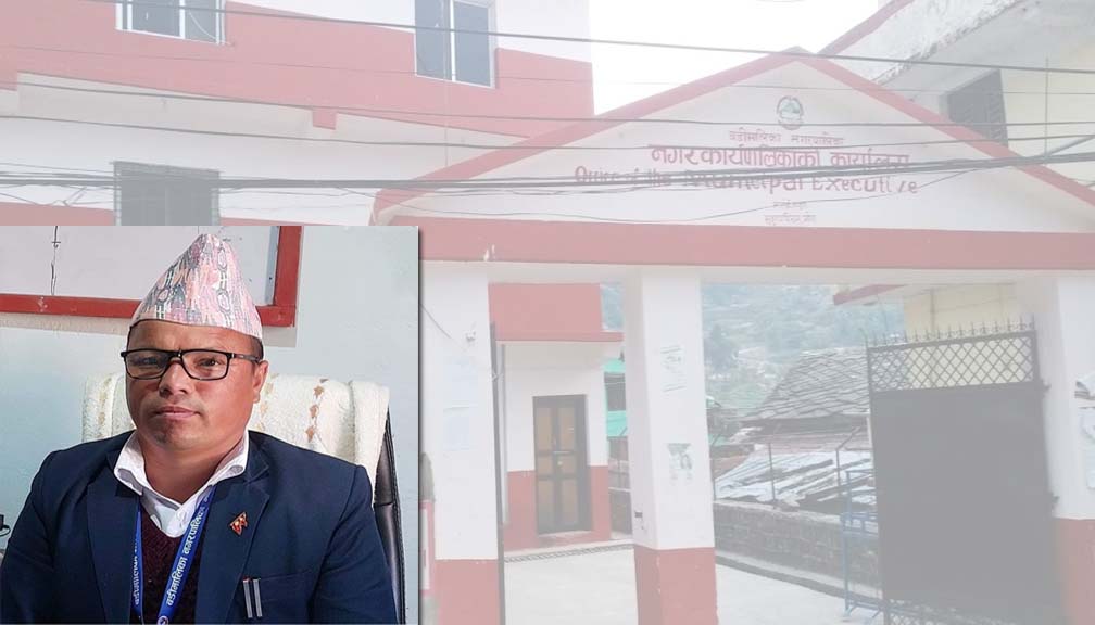 बडिमालिका नगरपालिकाका शाखा अधिकृत विक महिनाैदेखी कार्यलयको  सम्पर्क बाहिर