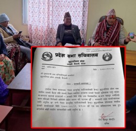 माओवादी संसदीय दलको नेता फेरिएको जानकारी सरकारलाई गराइयो