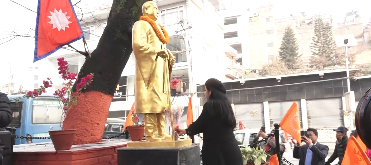 शुक्रराज शास्त्रीको शालिकमा माल्यार्पण गर्दै सुरु भयो शहीद सप्ताह
