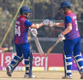 नेपालले नामिबियालाई दियो १३३ रनको झिनो लक्ष्य