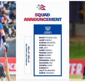 क्यानडासँग उत्कृष्ट प्रदर्शन गर्ने साह र खनाल राष्ट्रिय टोलीमा समेटिए