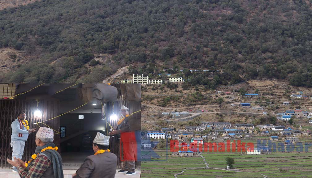 खप्तड छेडेदहका दुर्गम गाउँमा पुग्यो बिद्युत सेवा