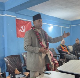 पार्टीभित्र गुटबन्दी गर्नु अपराध हो, पार्टी नीति र विधानले चल्छः नेता थापा