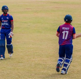 नेपालले नामिबियालाई दियो १६९ रनको लक्ष्य