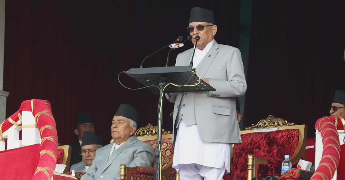 नेपाली माटो सुहाउँदो समाजवादी राष्ट्र निर्माणका लागि प्रधानमन्त्री प्रचण्डको आह्वान