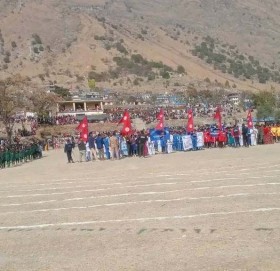 बाजुरा जिल्ला स्तरिय राष्ट्रपति रनिङ शिल्डको उपाधि बुढिनन्दाले जित्यो