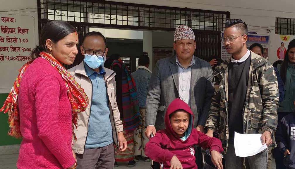 बाजुरा अस्पतालमा अपाङ्गता पहिचान शिविर संचालन