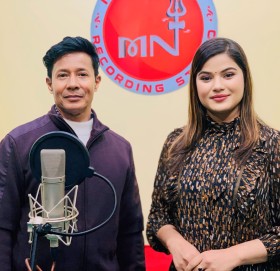 बबिनाको संगीतमा  बैकुण्ठले गाए जय जय शम्भु (भिडियो सहित)