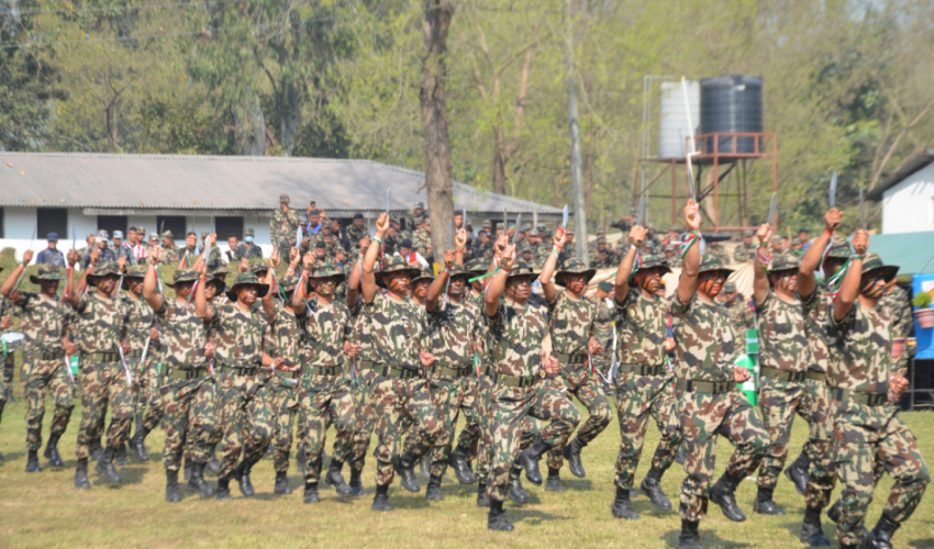सैनिक मञ्च टुँडीखेलमा आज सेना दिवसको विशेष कार्यक्रम