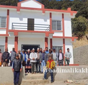 बुढिगंगा ९ को आफ्नै नवनिर्मित भवनबाट सेवा सुरु