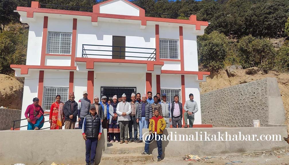 बुढिगंगा ९ को आफ्नै नवनिर्मित भवनबाट सेवा सुरु