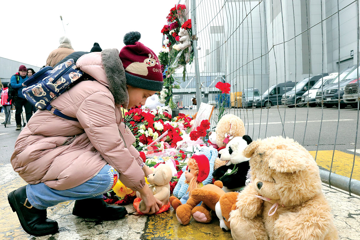 मस्कोमा आक्रमणमा १३३ जनाको मृत्यु